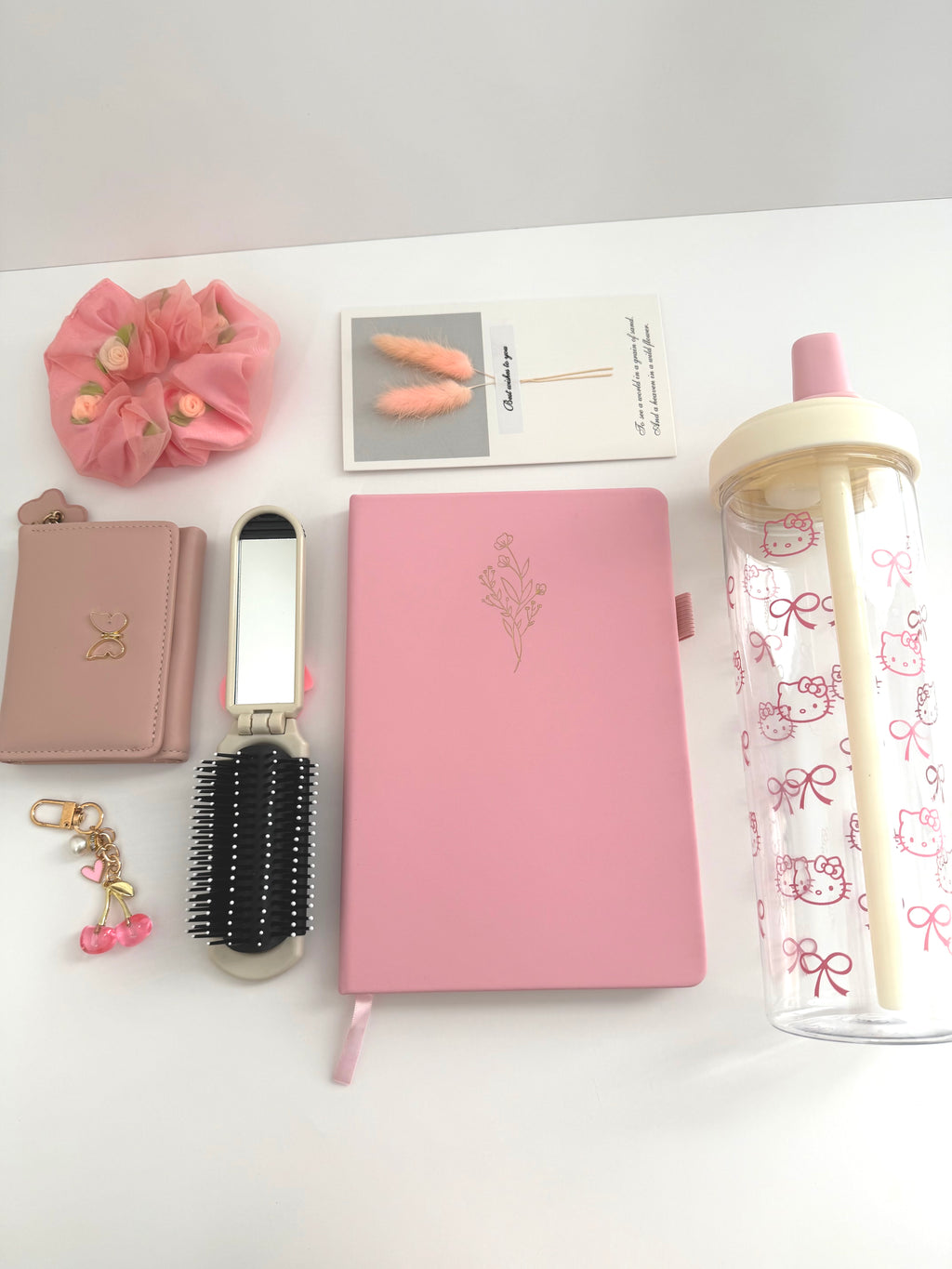 💗🌸Pink Kitten & Bows Gift Box
