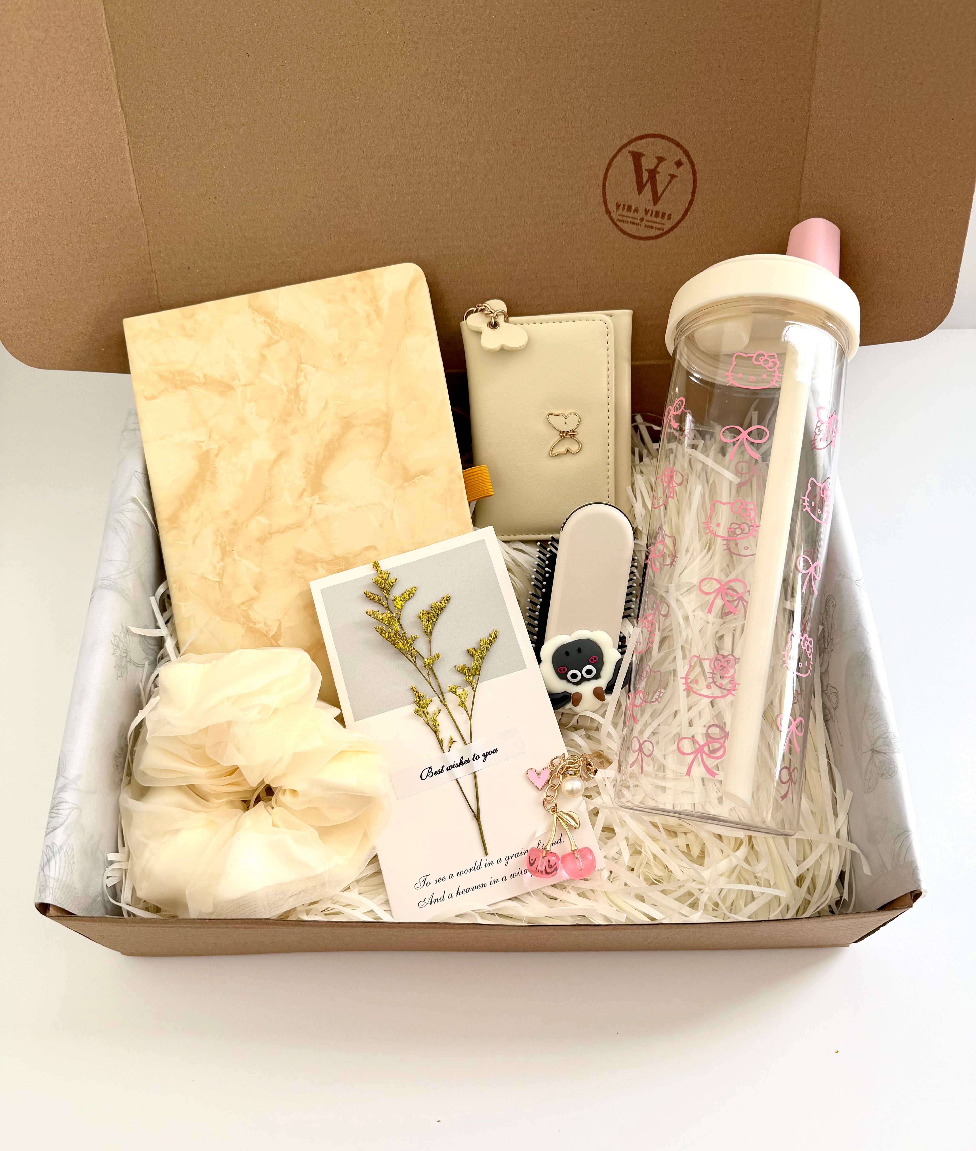 💛🌻Sunny Bows & Kitten Gift Box