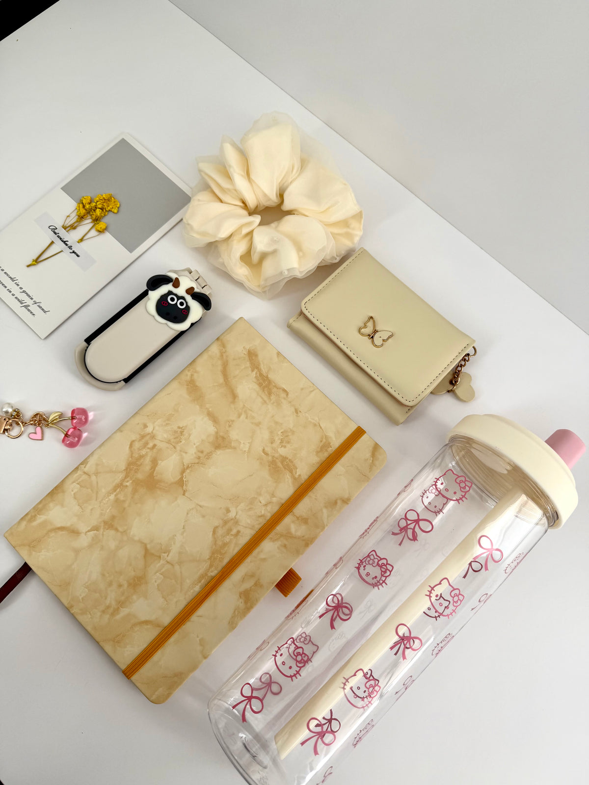 💛🌻Sunny Bows & Kitten Gift Box