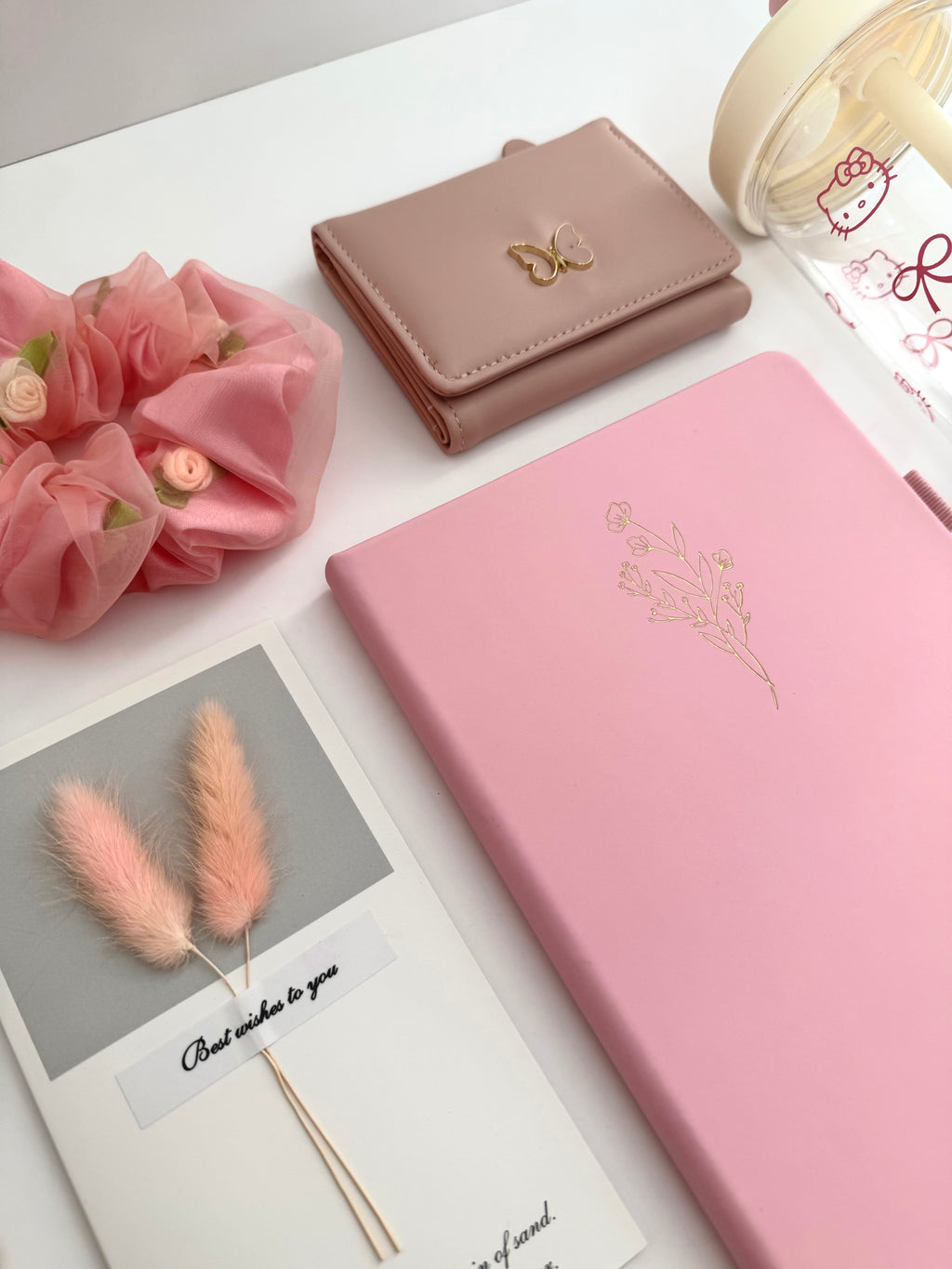 💗🌸Pink Kitten & Bows Gift Box